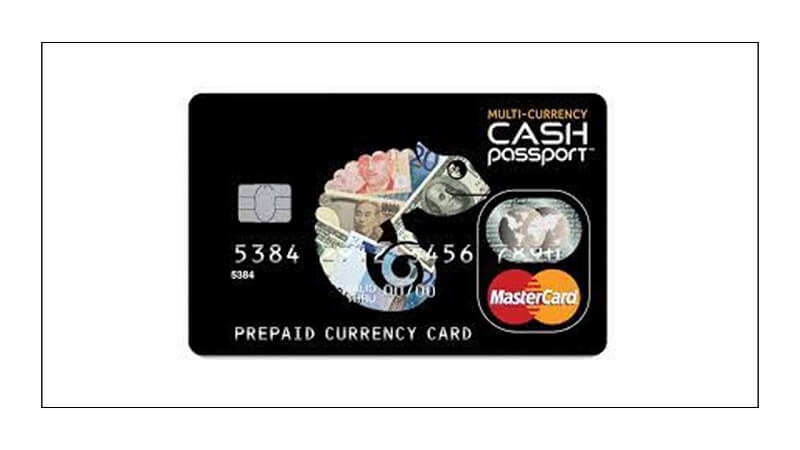 MasterCardマルチカレンシーキャッシュパスポート